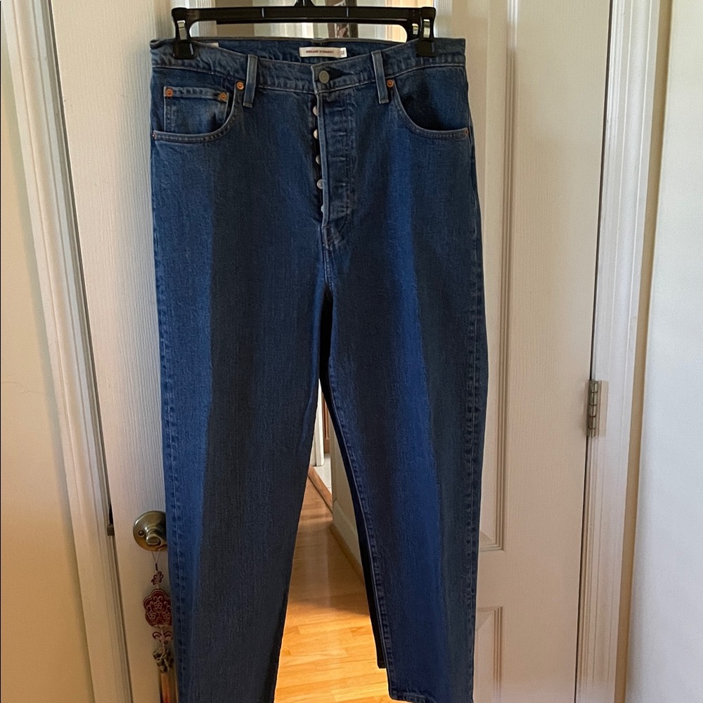 Levi's Blue Boyfriend Jeans